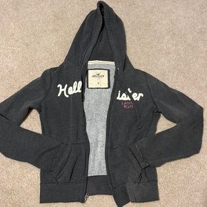 Gray Hollister jacket